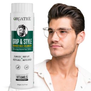 orgatre grip & style hair volumizing powder 20gm